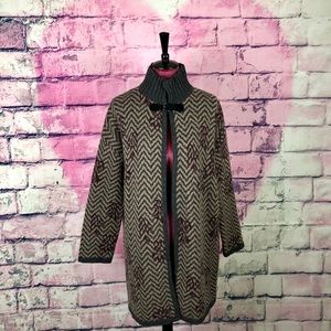 A.IDA Open Front Tunic Coat